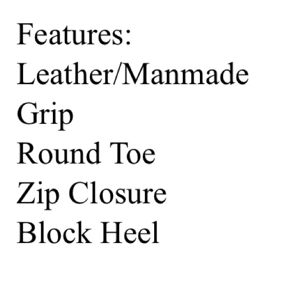 ✨Sold✨Franco Sarto leather zip up ankle dark tan boot size 8 - Picture 8 of 8